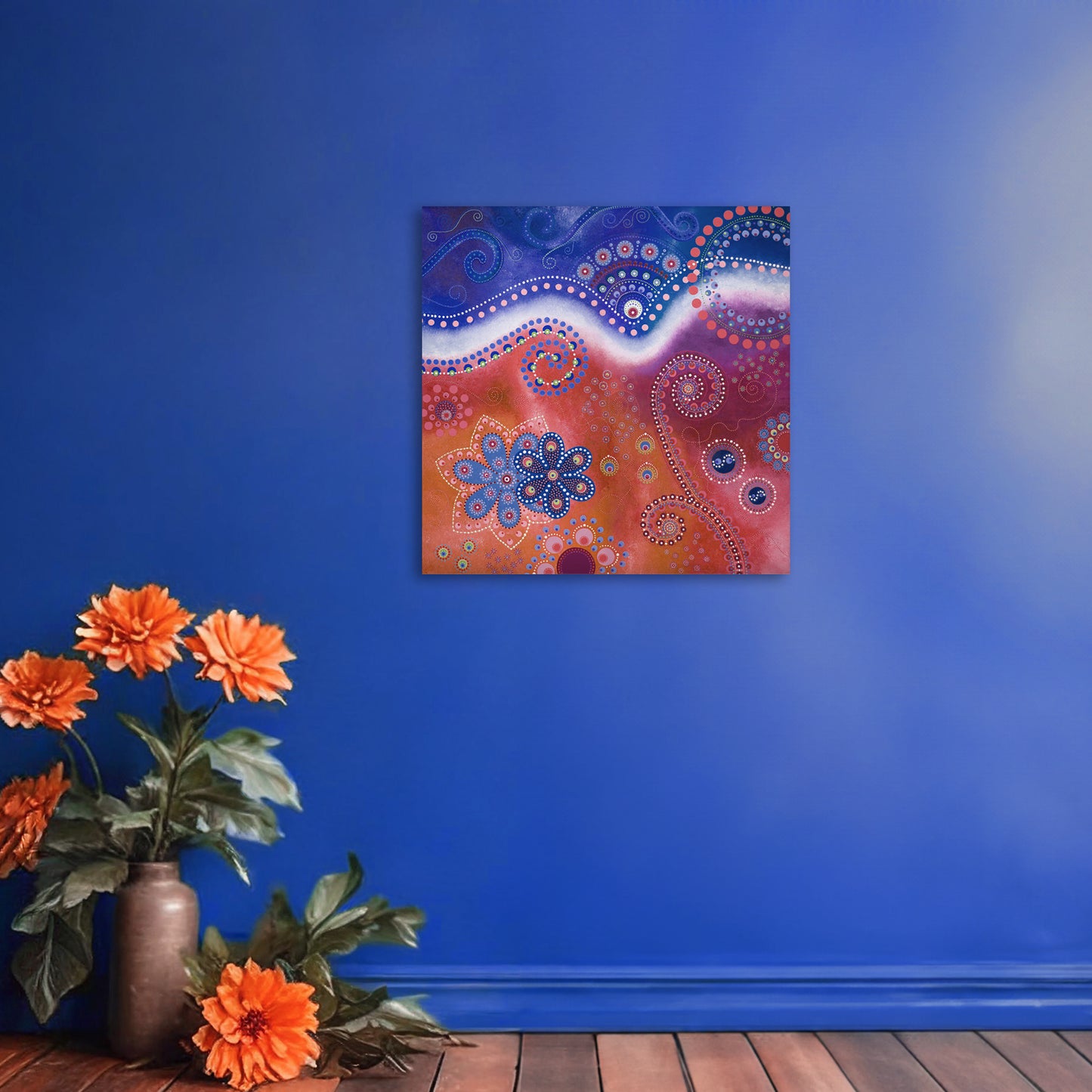 "The Happiness inside" - Fire and water - by Fanny Fay Engström