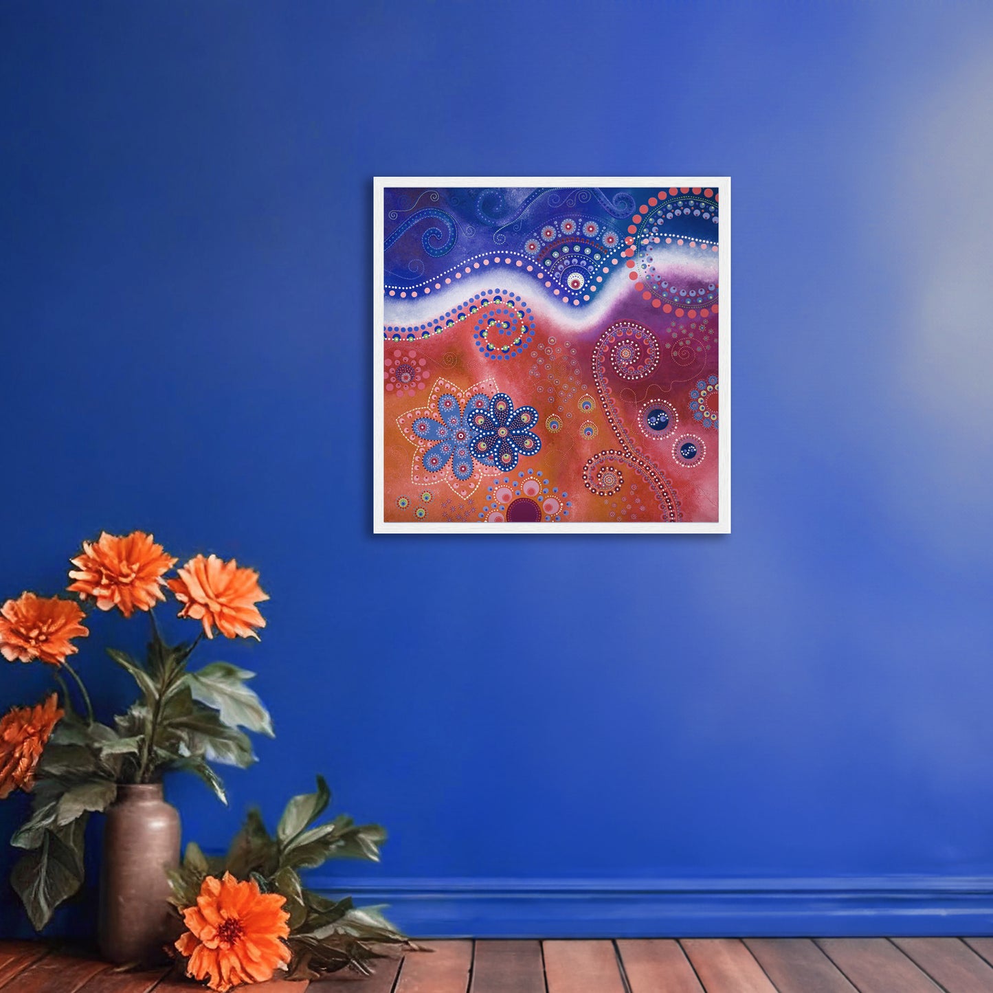 "The Happiness inside" - Fire and water - by Fanny Fay Engström