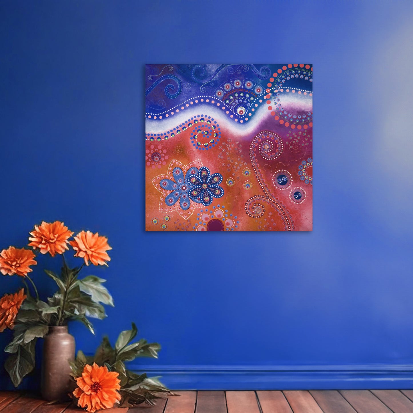 "The Happiness inside" - Fire and water - by Fanny Fay Engström