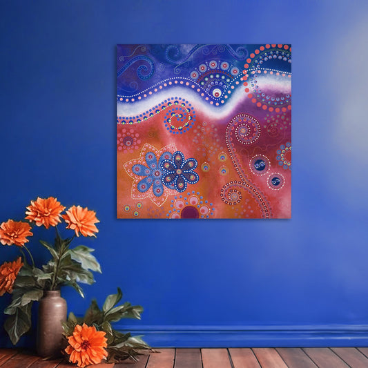 "The Happiness inside" - Fire and water - by Fanny Fay Engström