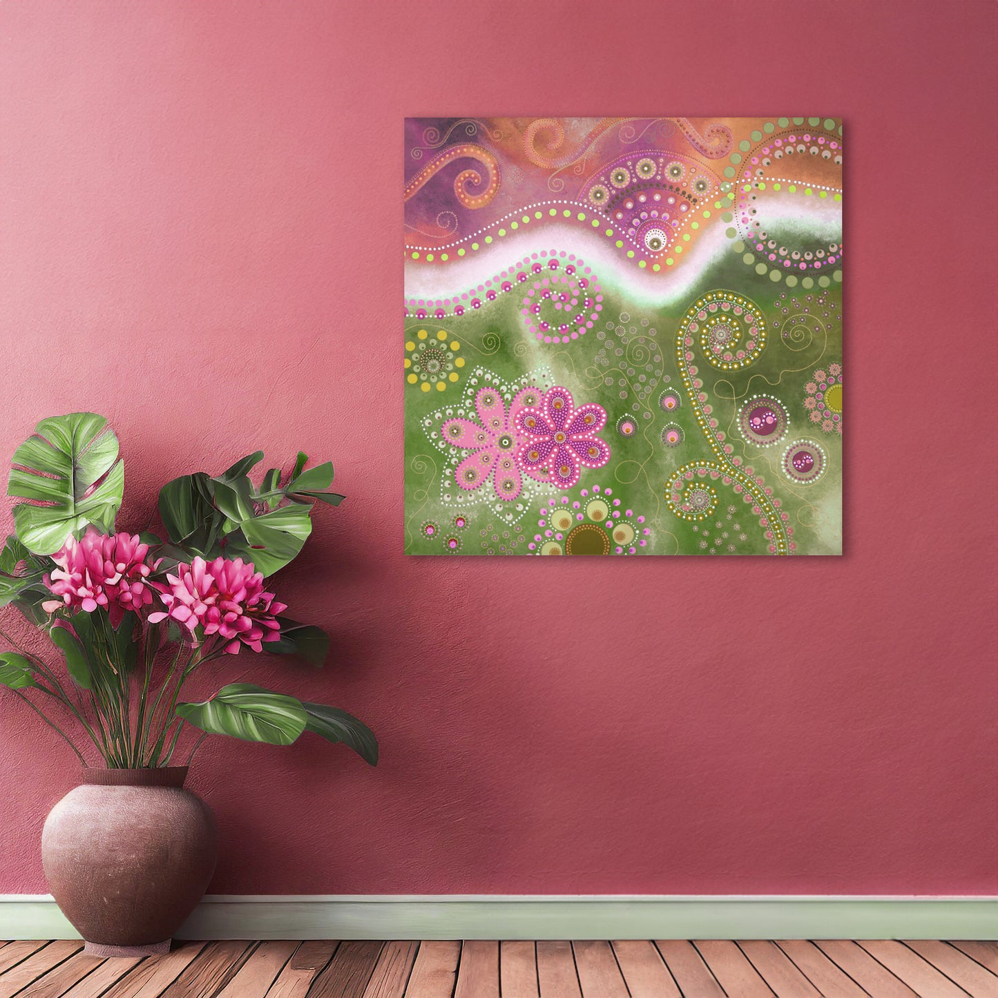 "The Happiness inside" - Pastel Dream - by Fanny Fay Engström