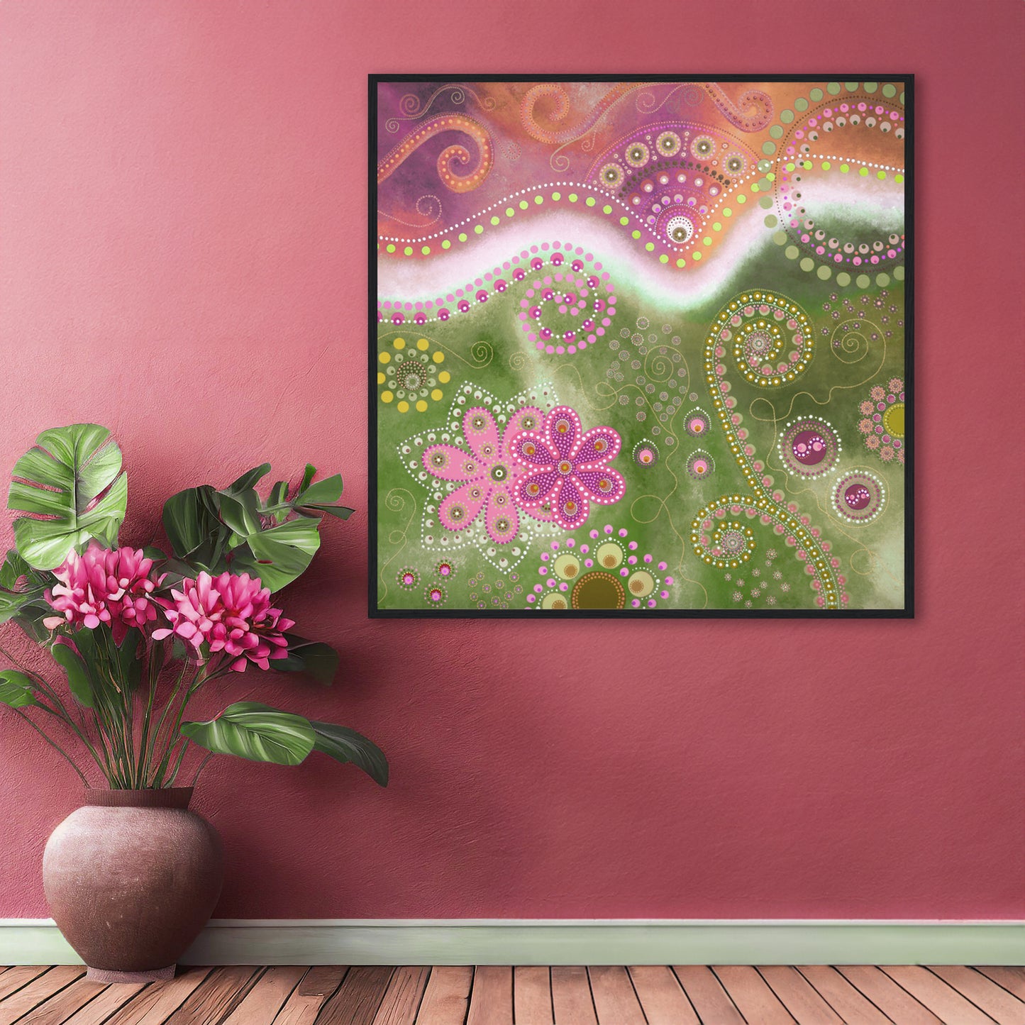 "The Happiness inside" - Pastel Dream - by Fanny Fay Engström