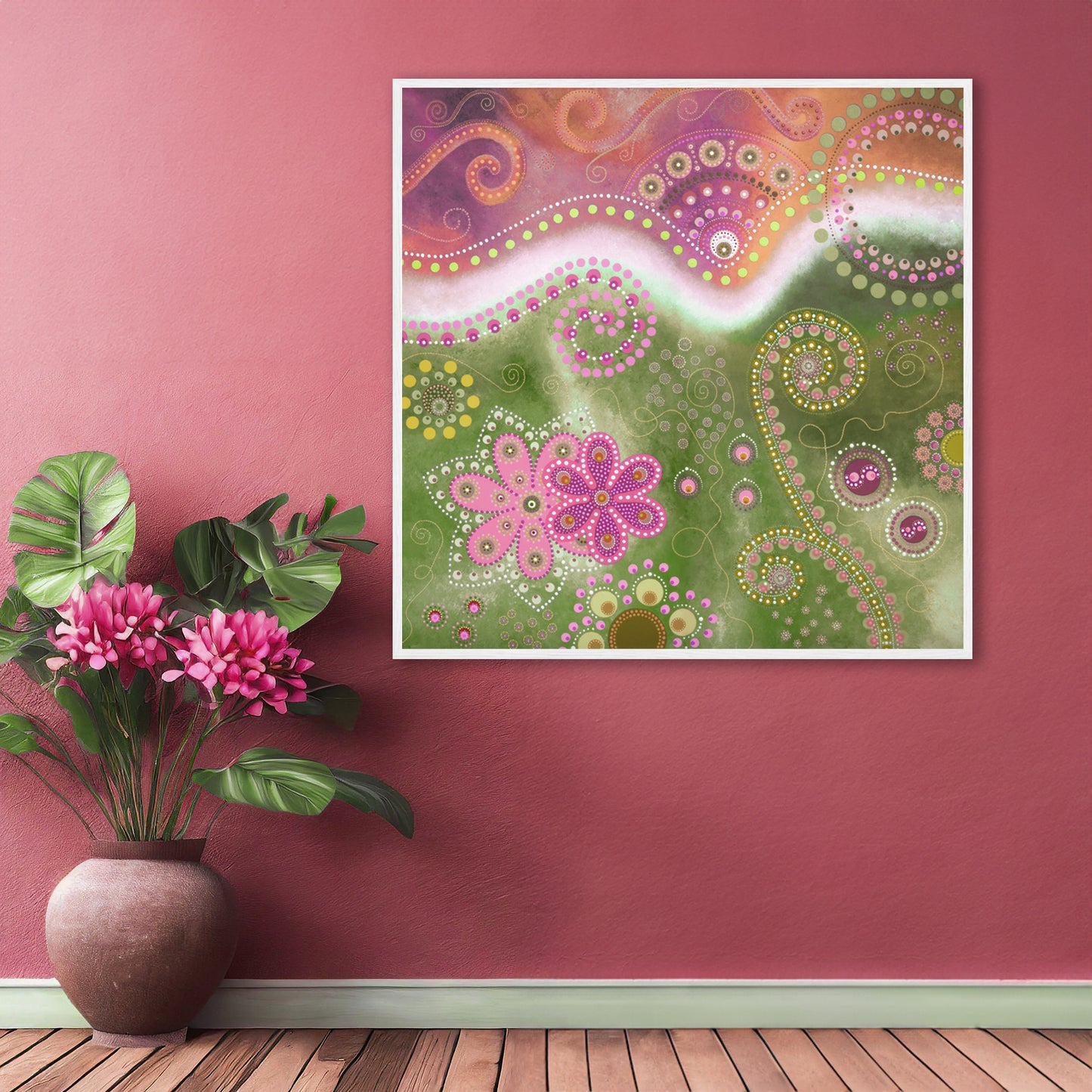 "The Happiness inside" - Pastel Dream - by Fanny Fay Engström