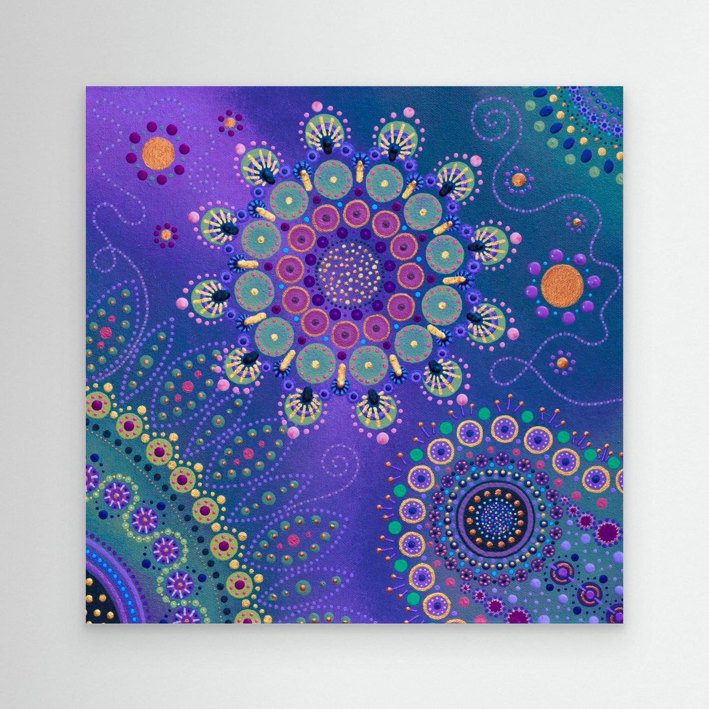 "Svea's Universe" - Canvas print - Ocean - by Fanny Fay Engström