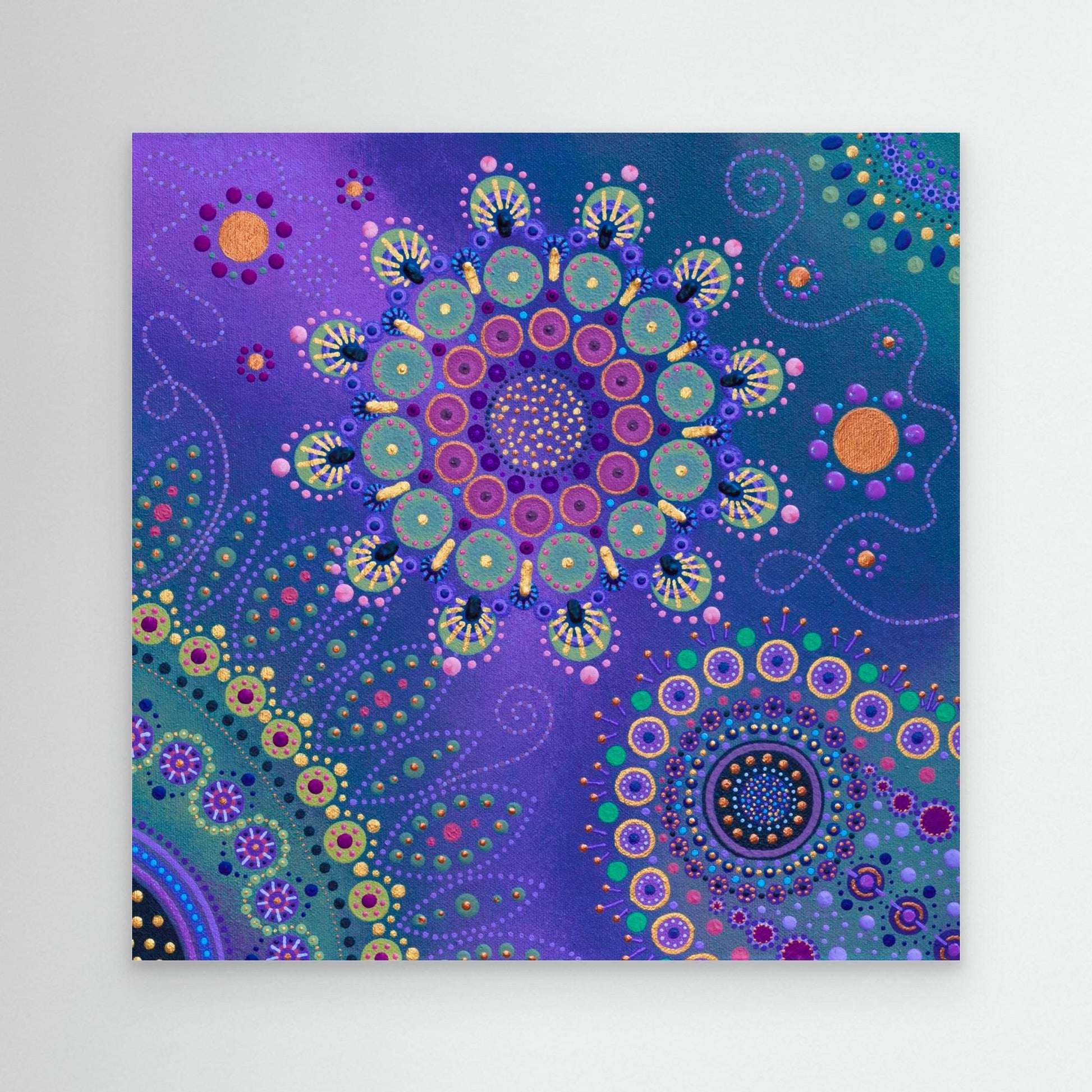 "Svea's Universe" - Canvas print - Ocean - by Fanny Fay Engström
