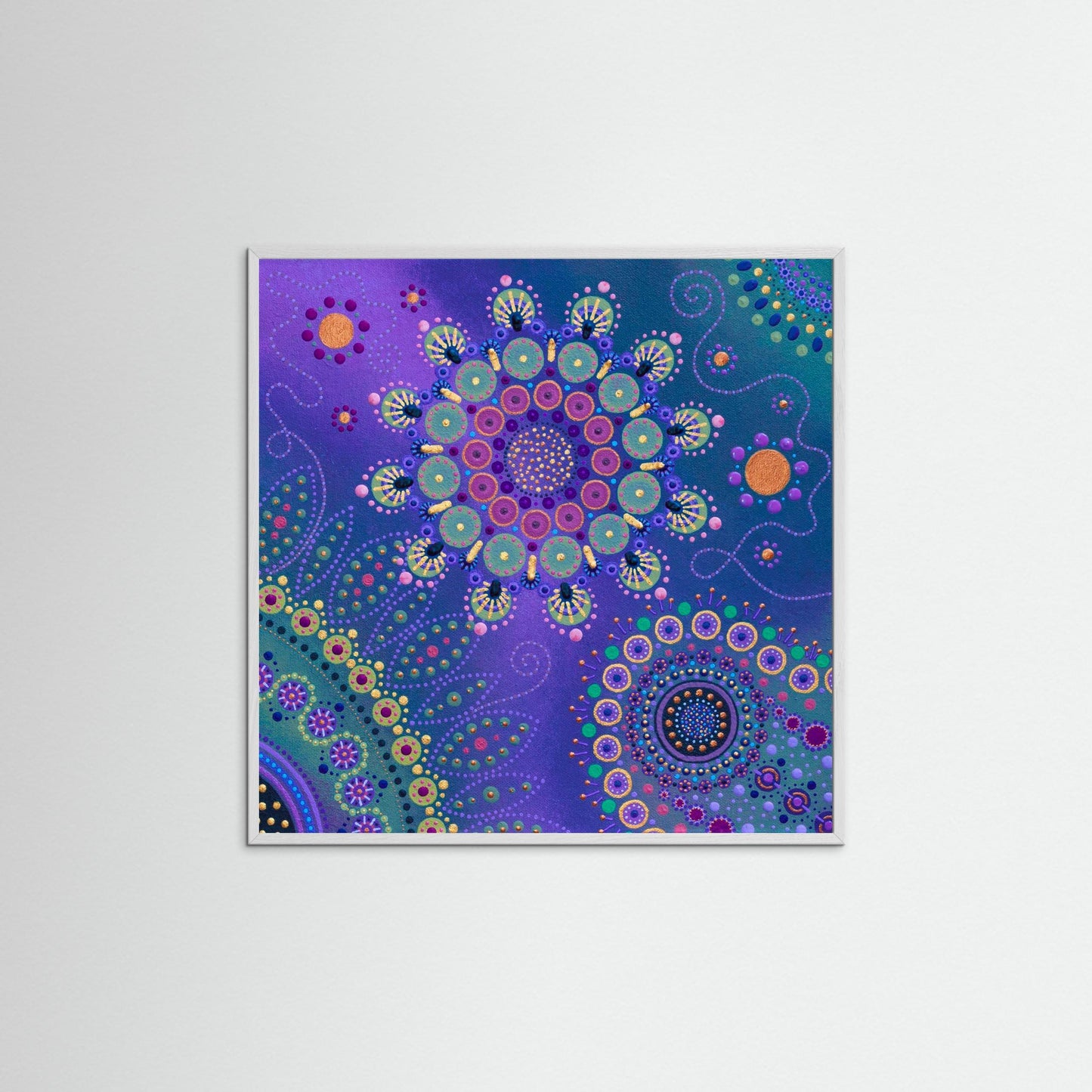 "Svea's Universe" - Paper print with frame - Ocean - by Fanny Fay Engström