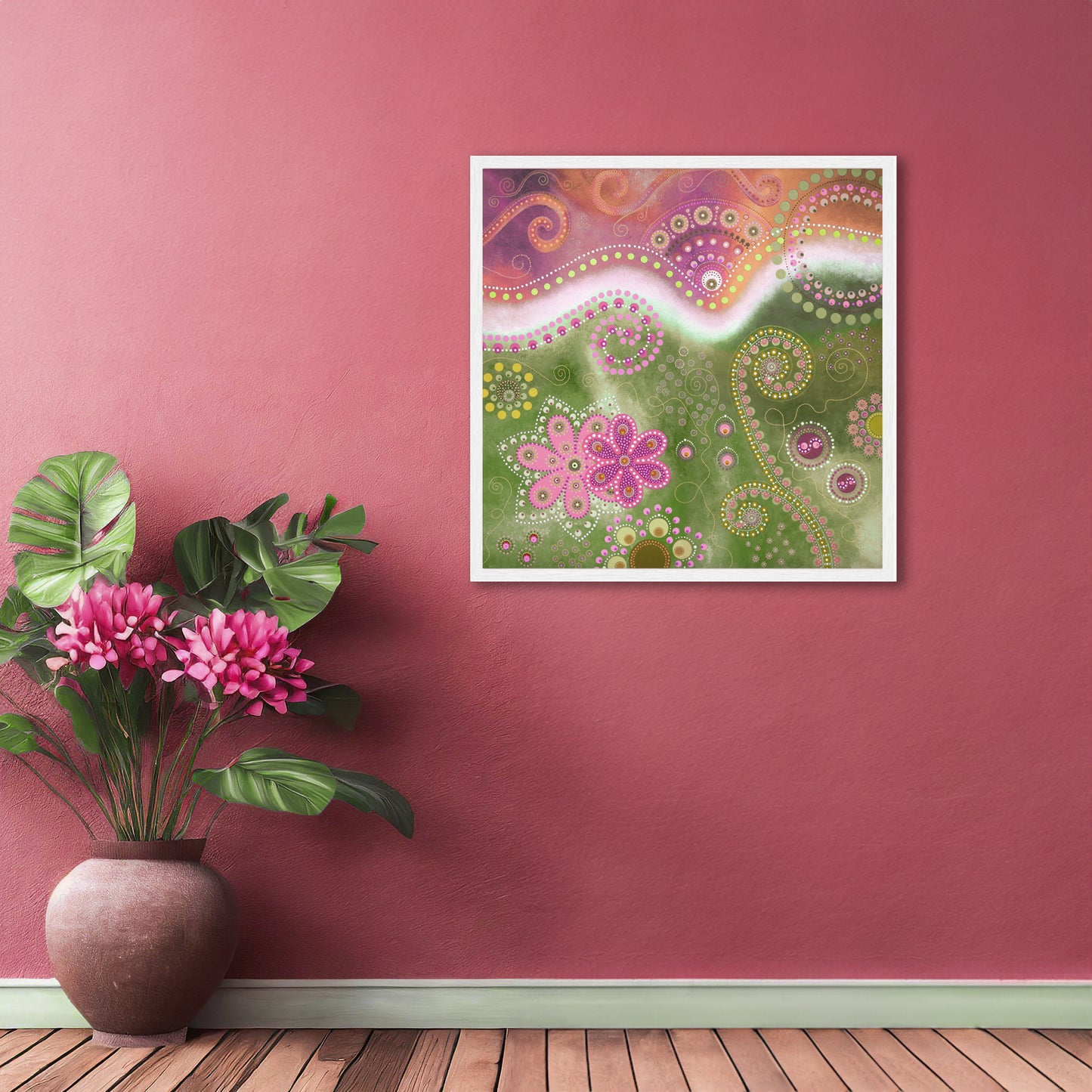 "The Happiness inside" - Pastel Dream - by Fanny Fay Engström