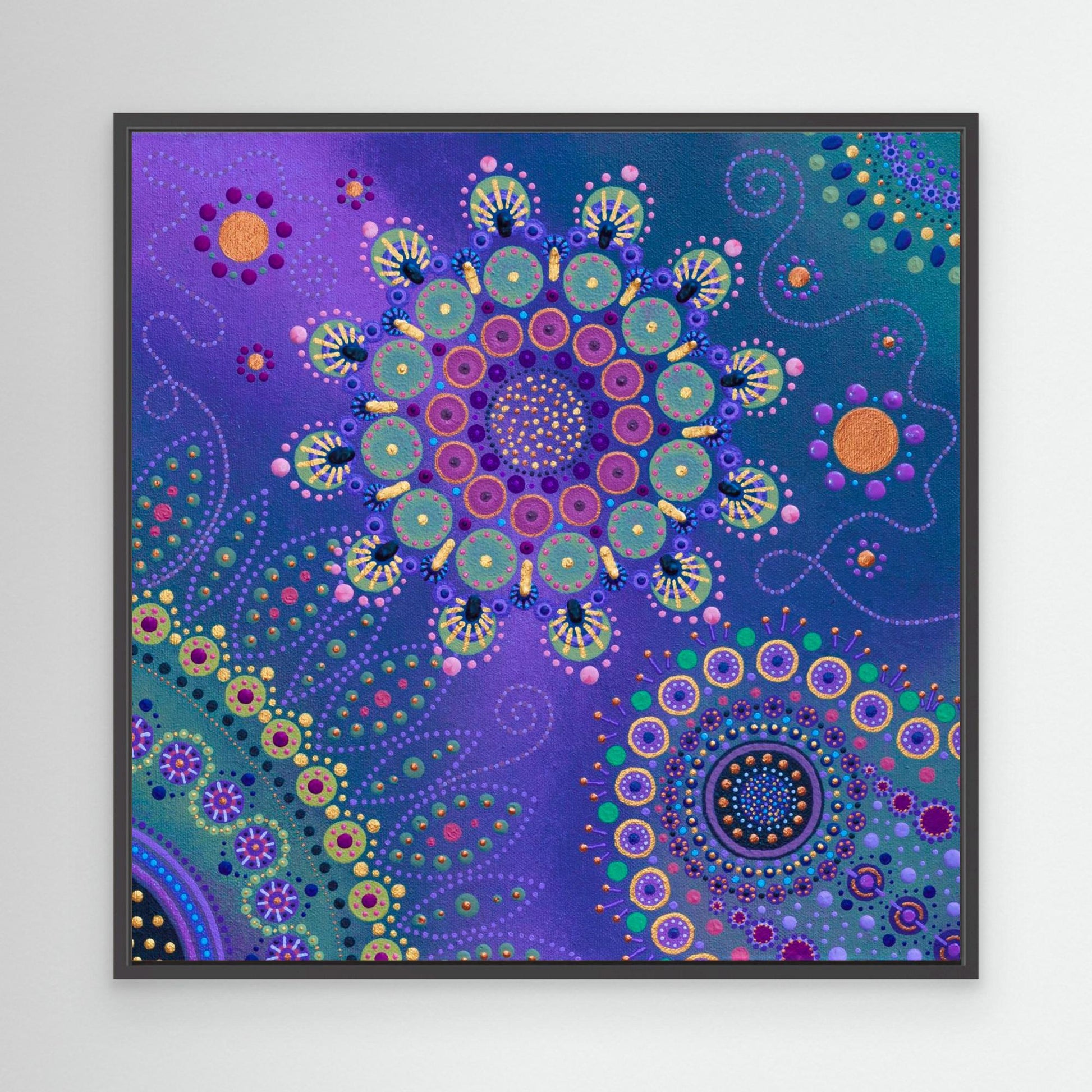 "Svea's Universe" - Canvas print - Ocean - by Fanny Fay Engström