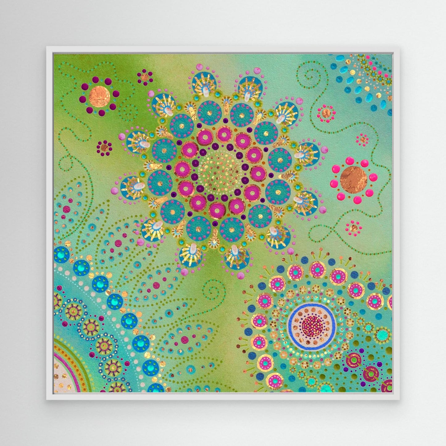 "Svea's Universe" - Canvas print - Candyland - by Fanny Fay Engström