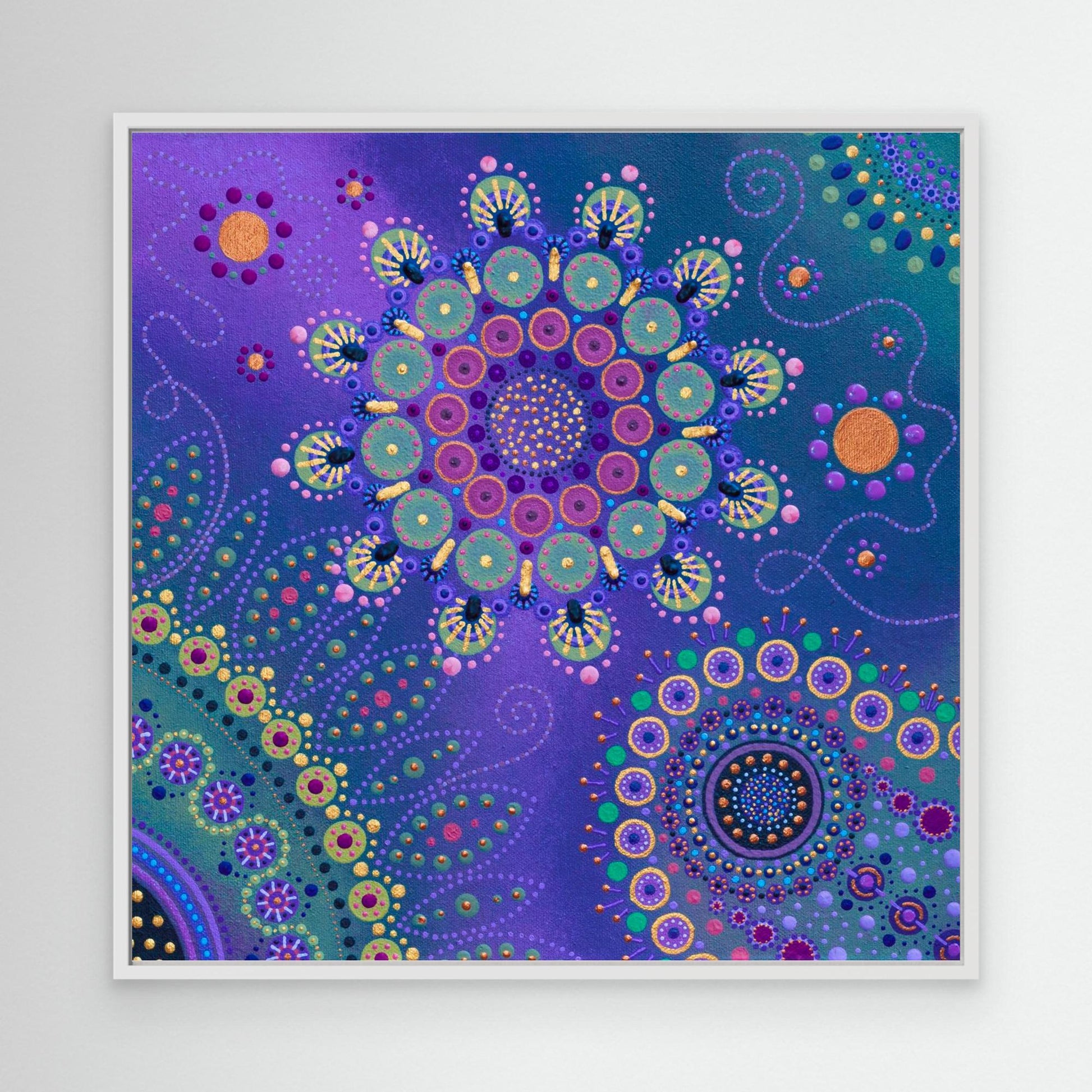 "Svea's Universe" - Canvas print - Ocean - by Fanny Fay Engström