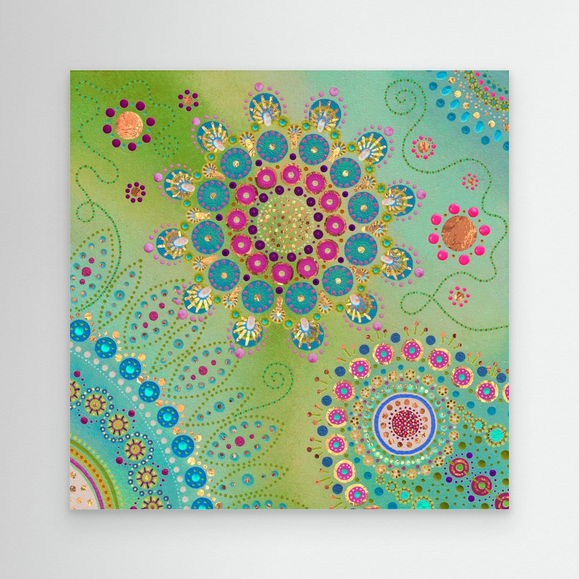 "Svea's Universe" - Canvas print - Candyland - by Fanny Fay Engström
