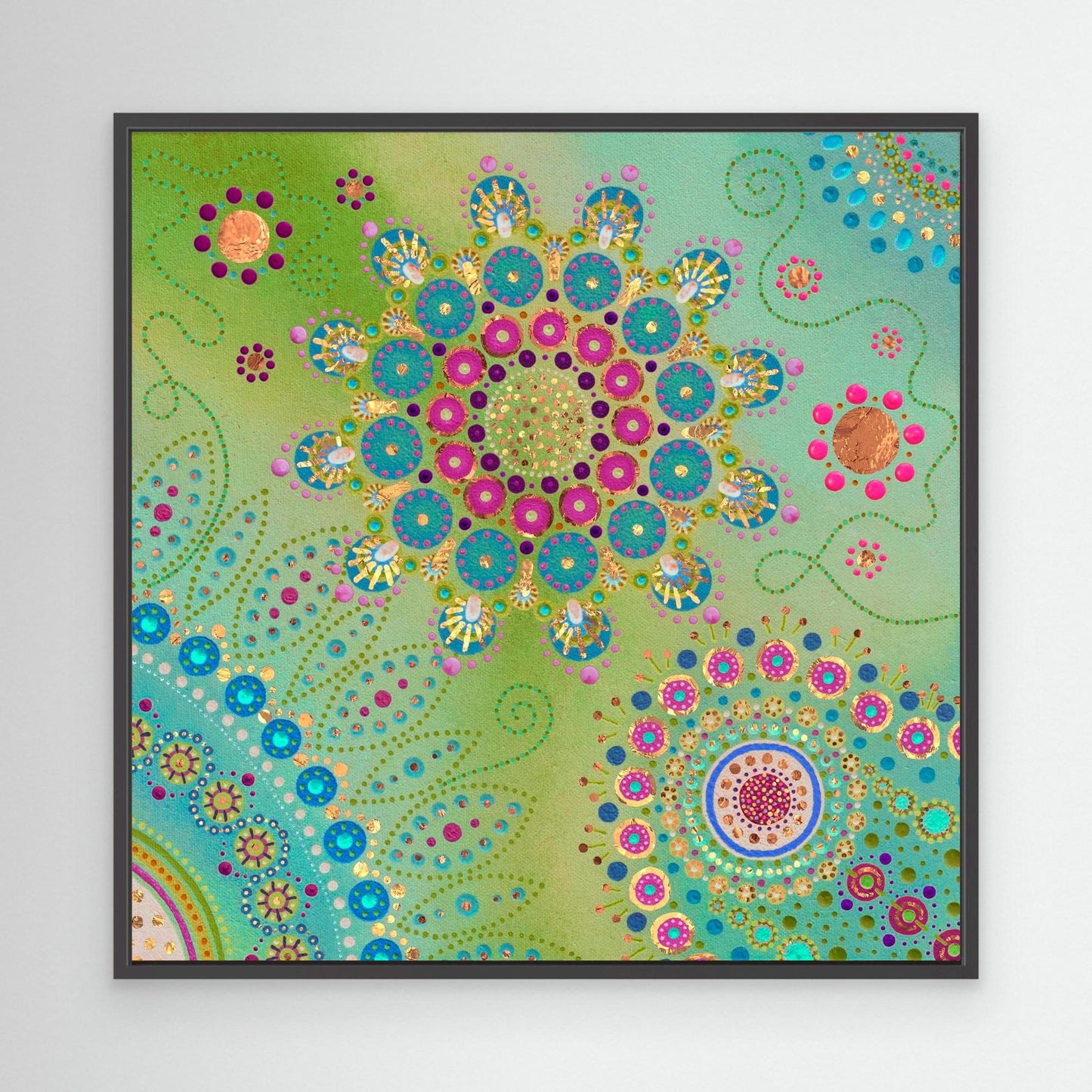 "Svea's Universe" - Canvas print - Candyland - by Fanny Fay Engström