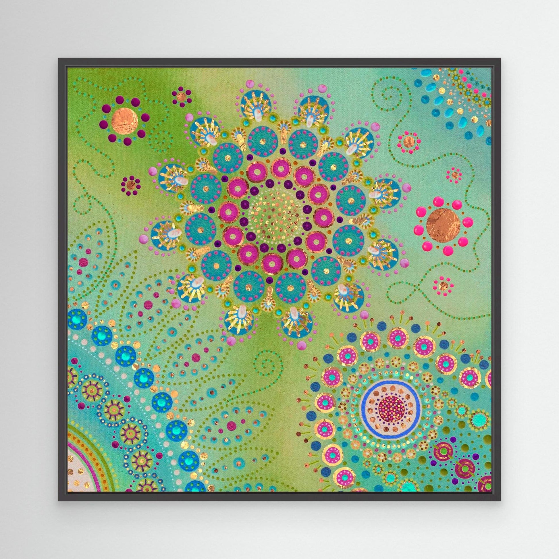 "Svea's Universe" - Canvas print - Candyland - by Fanny Fay Engström